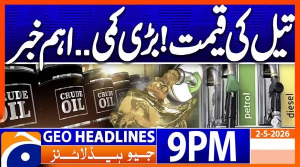 Geo Headlines 9 PM | 2nd May 2026