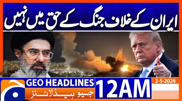 Geo Headlines 12 AM  | 2 May  2026