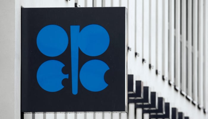 The logo of the Organisation of the Petroleum Exporting Countries (OPEC) is pictured on the wall of the new OPEC headquarters in Vienna, March 16, 2010. — Reuters
