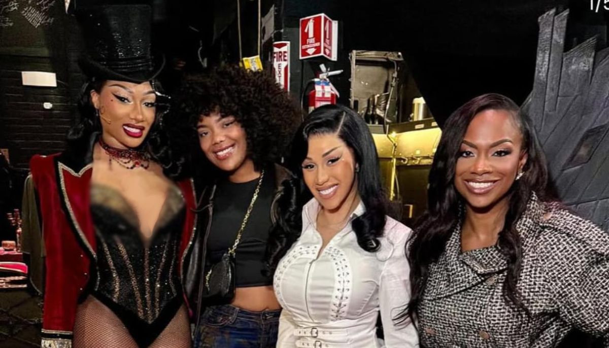 Cardi B, Kandi attend Megan Thee Stallion's final 'Moulin Rouge!' show