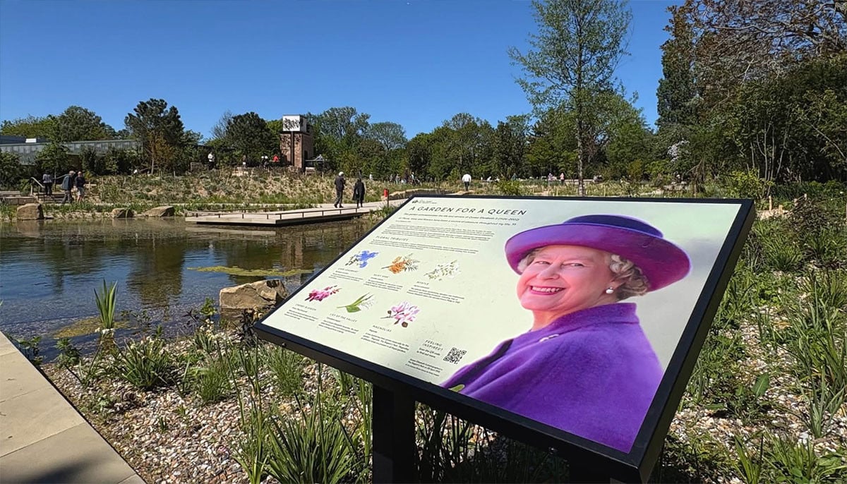 Regent's Park unveils a living tribute to Queen Elizabeth II