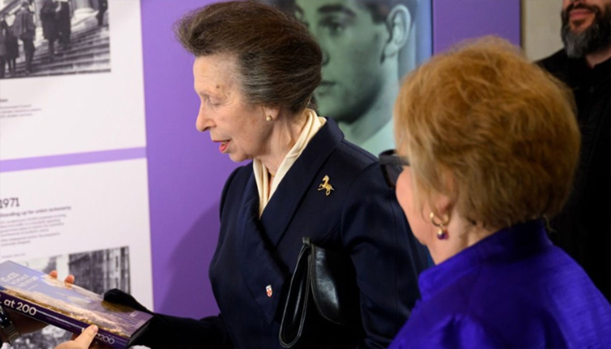 Princess Royal attends White Ensign Ceremony in Chatham