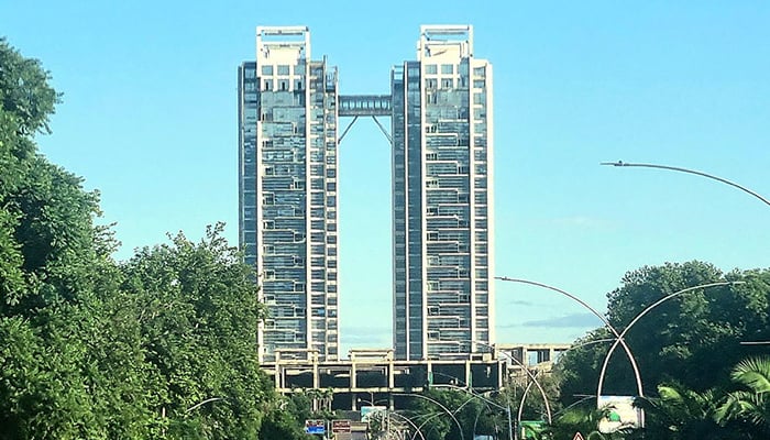 The One Constitution Avenue building near the convention centre in Islamabad, on September 4, 2025. — INP