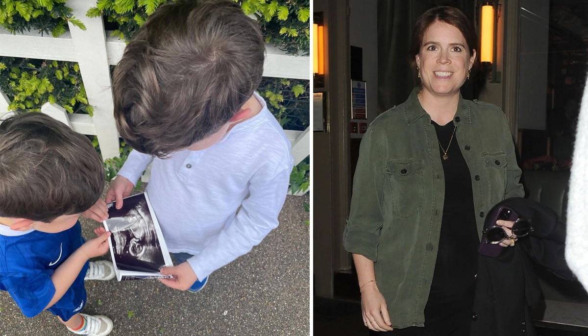 Princess Eugenie celebrates her third pregnancy with Justin Bieber song
