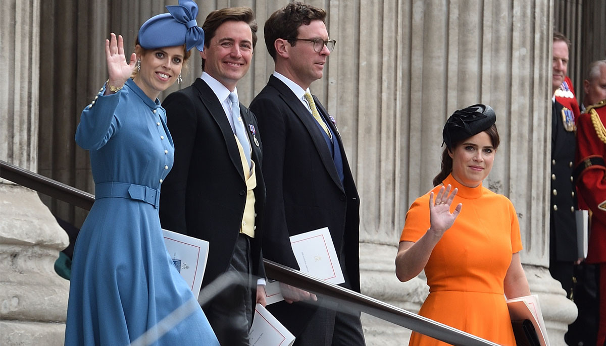 Princess Beatrice, husband Edo react to Eugenie's exciting chapter