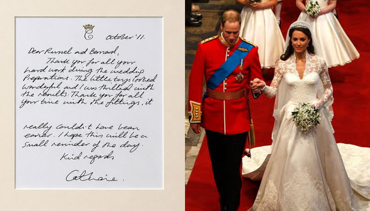 Princess Kate and William's personal note resurfaces after 15 years