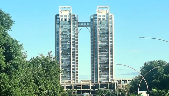 The One Constitution Avenue building near the convention centre in Islamabad, on September 4, 2025. — INP