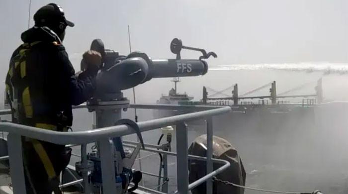 Pakistan Navy assists distressed vessel carrying Indian and Indonesian crew in Arabian Sea