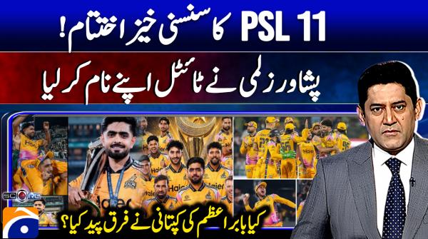 Babar Azam's Peshawar Zalmi crowned PSL 11 champions