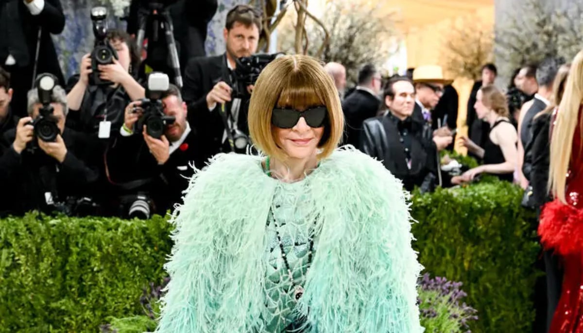 Anna Wintour feathers up for 2026 Met Gala look