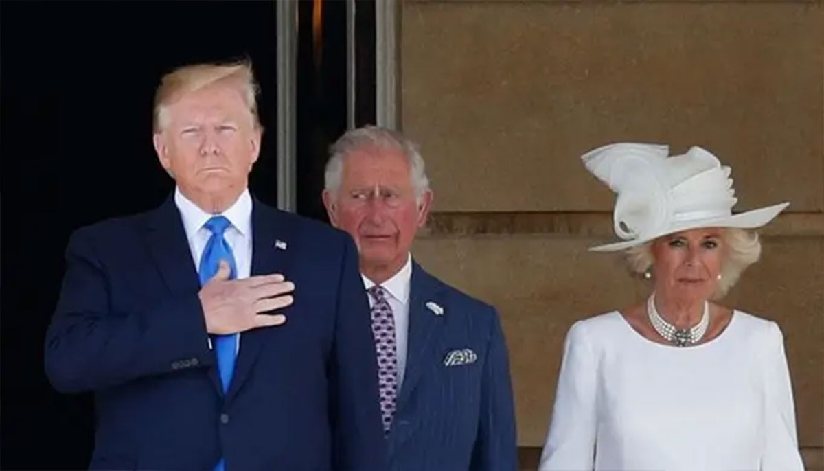 Trump goes from eye rolling at Charles to hailing him 'the greatest' King