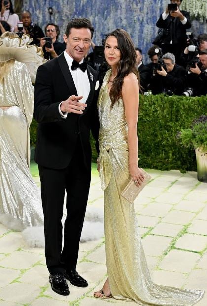 Hugh Jackman draws flak for Met Gala debut with Sutton Foster