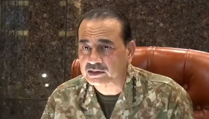 Chief of Defence Forces (CDF) and Chief of Army Staff (COAS) Field Marshal Asim Munir chairs the Corps Commanders Conference at General Headquarters in Rawalpindi on May 5, 2026. — Screengrab via YouTube/ISPR