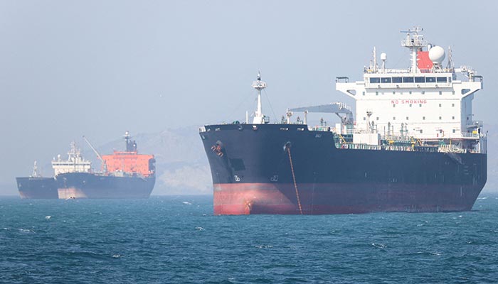 Vessels in the Strait of Hormuz near Bandar Abbas, Iran, May 4, 2026. — Reuters