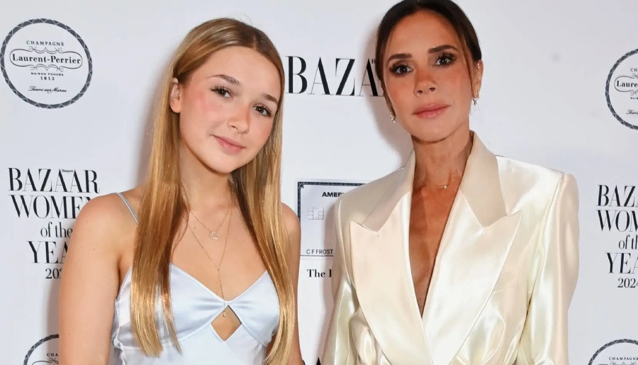 Victoria Beckham says daughter Harper's 'really bad' acne sparked business idea