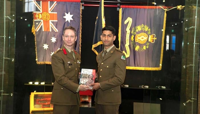 Pakistan Cadet Earns Top Military Award in Australia — image 1