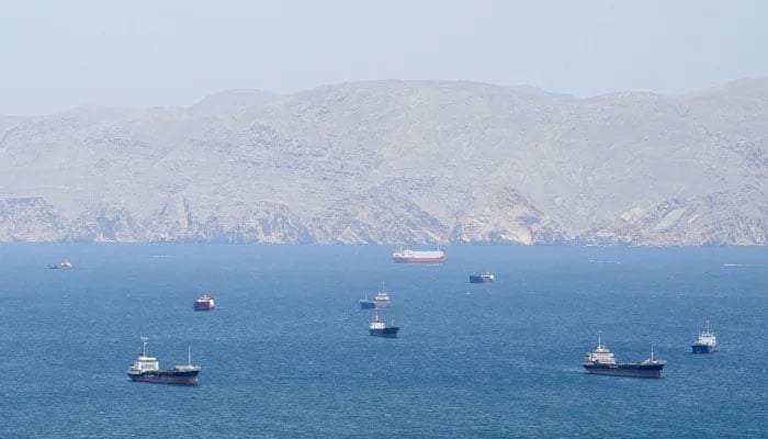 Vessels in the Strait of Hormuz, Musandam, Oman, April 27, 2026. — Reuters