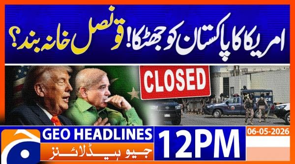 Geo Headlines 12PM | 6 May 2026