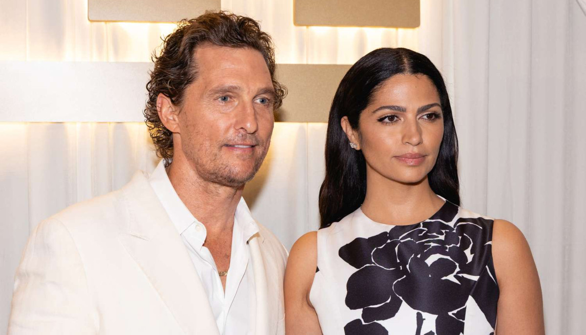 Matthew McConaughey and wife Camila McConaughey are in Rome
