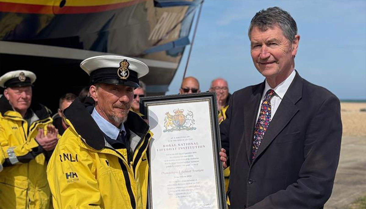 Princess Anne's husband Sir Tim Laurence marks RNLI 200th anniversary