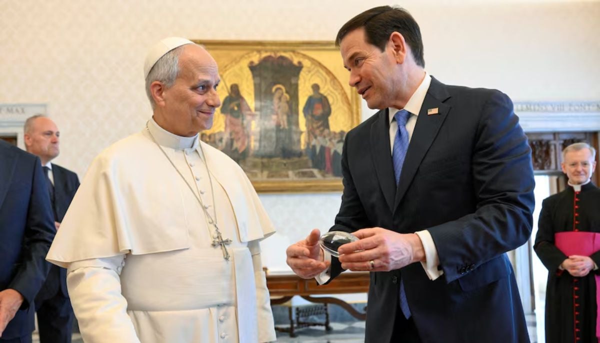 Marco Rubio holds 'great' meeting with Pope Leo after EXPLOSIVE Trump-Vatican tensions