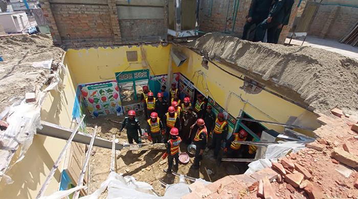 Four students die, 20 injured in DG Khan school roof collapse 
