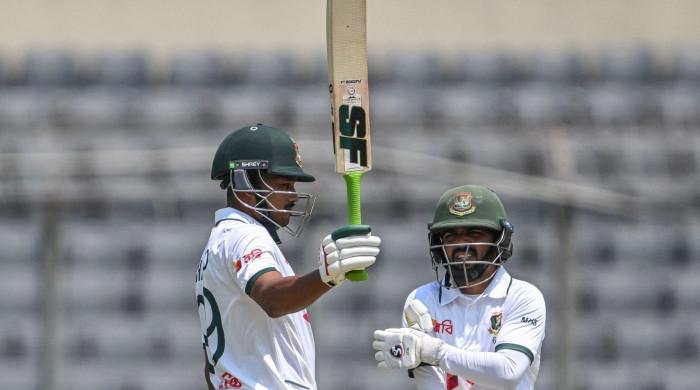 First Test: Bangladesh dominate as Pakistan bowlers struggle on opening day