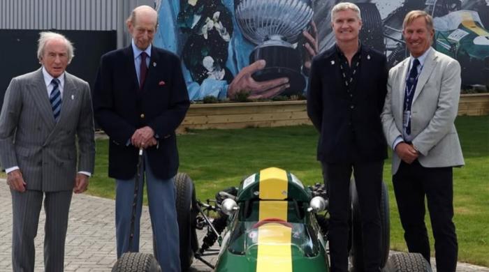 Duke of Kent reopens historic BRDC clubhouse at Silverstone