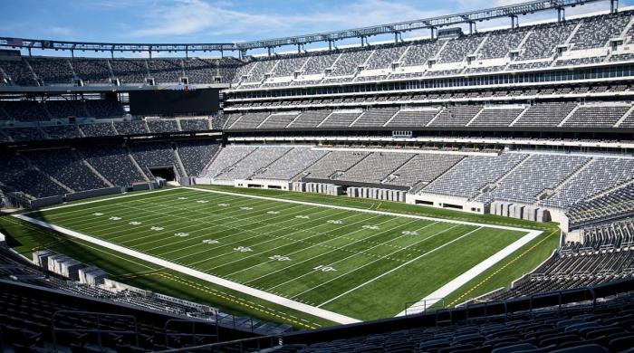 MetLife stadium begins installing natural grass pitch for 2026 World Cup final