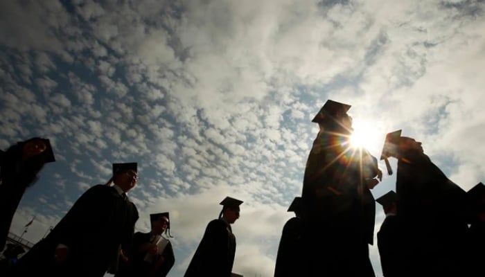 A representational image of graduating students. — Reuters/File