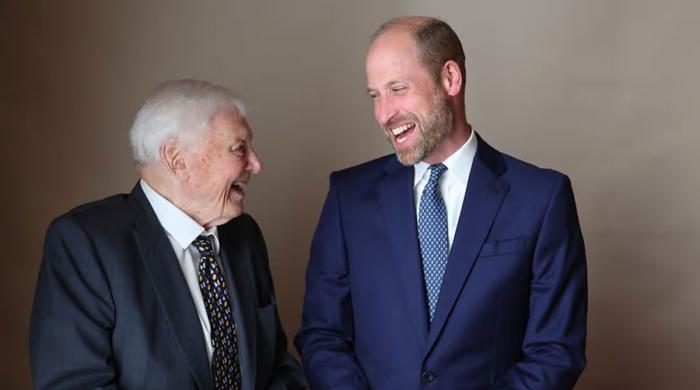 Prince William shares heartfelt moment with Sir David Attenborough