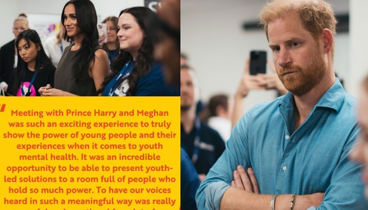 Prince Harry made me ‘feel less alone,' says youth ambassador
