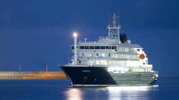 Hantavirus-hit cruise ship arrives in Spain's Canary Islands
