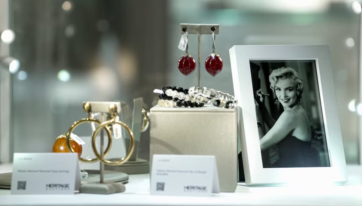 Marilyn Monroes items are on sale