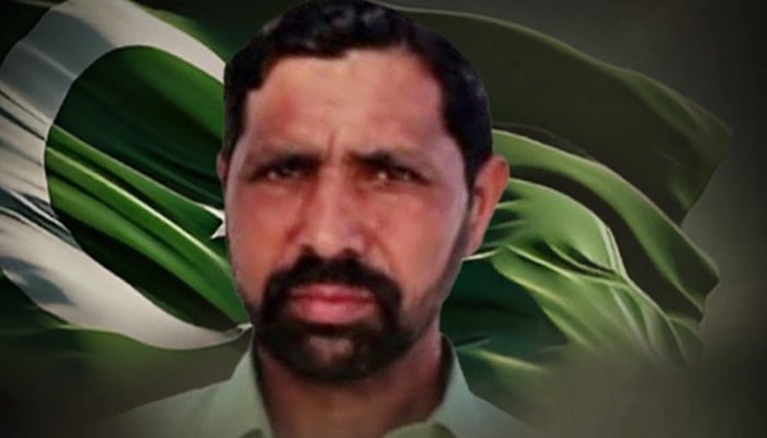 This undated photo shows Liaqat who embraced martyrdom while stopping a suicide bomber. — File