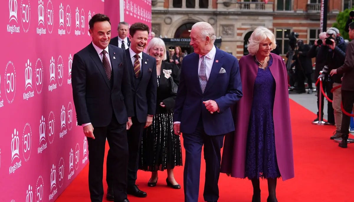 King Charles and Camilla mingle with Clooneys, Ant and Dec to celebrate 50th anniversary