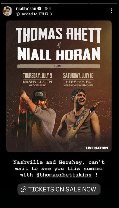 Niall Horan finally announces Dinner Party North American 2027 Tour dates