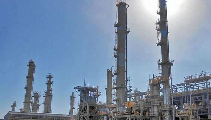 This image shows Cnergyico Pakistan Limiteds oil refining complex in Hub, Balochistan, on September 20, 2021 — Facebook/@cnergyicopkltd