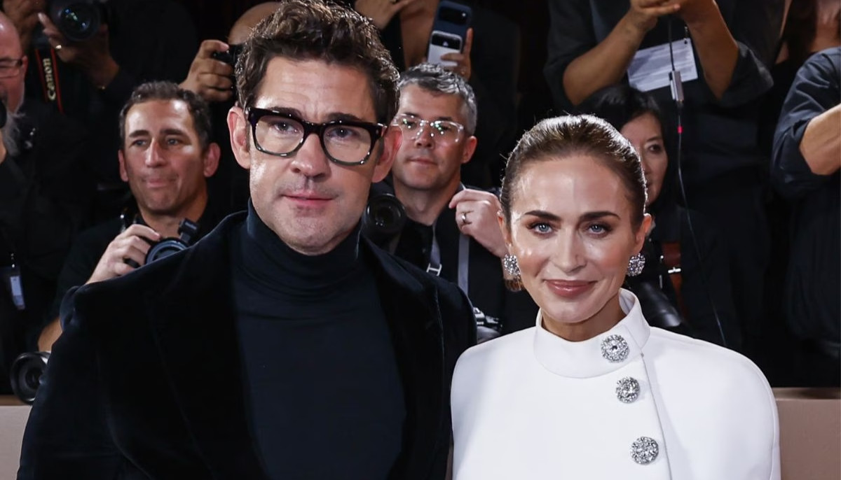 John Krasinski's wife Emily Blunt obsession is adorable