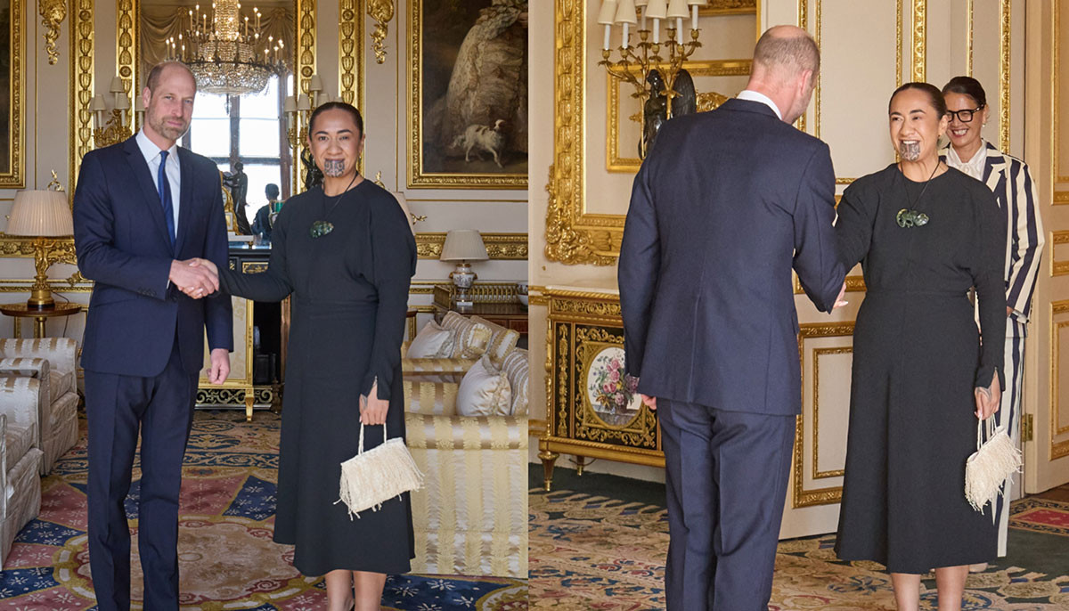 Prince William meets Māori Queen for first time at Windsor Castle