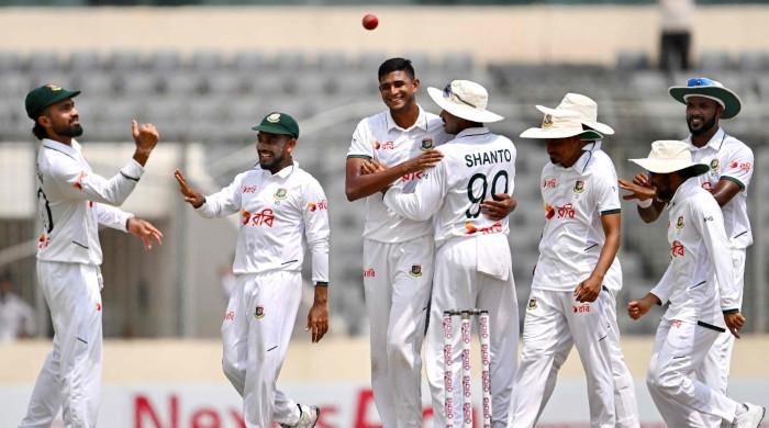 Nahid Rana powers Bangladesh to 104-run victory over Pakistan in first Test