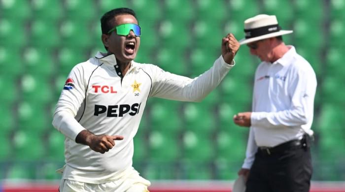 Noman Ali becomes oldest player to complete 100 Test wickets