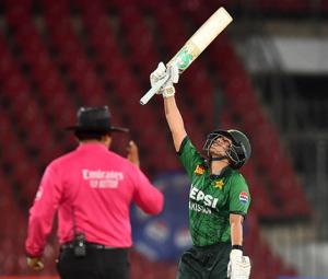 Ayesha Zafar sets multiple records with century against Zimbabwe in first T20I