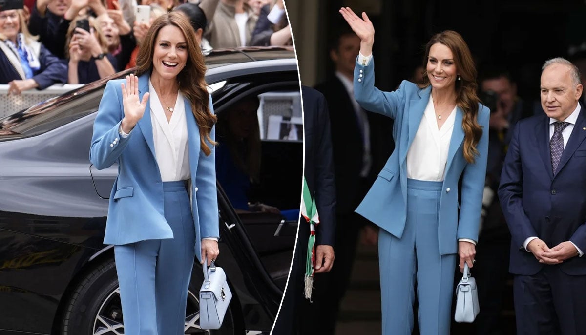Princess Kate receives roaring welcome as she steps out in Reggio Emilia