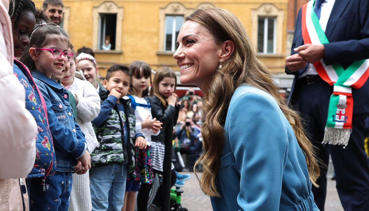 Princess Kate puts her warmth on display in sweet interaction with kids