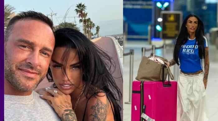 Katie Price's husband sparks suspicion with 'Muscat' airport claims