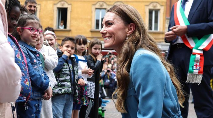 Princess Kate puts her warmth on display in sweet interaction with kids
