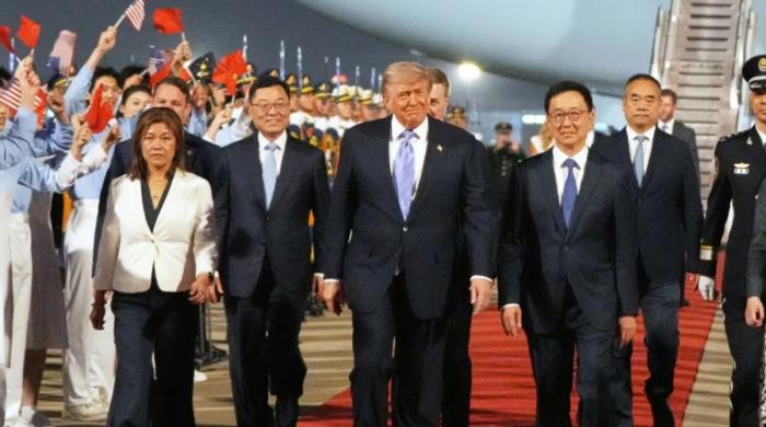 Trump receives red-carpet welcome in China: Why did he bring tech CEOs with him?