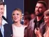 Travis Kelce bonds over being 'less famous' partner with Colin Jost