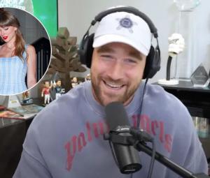 Travis Kelce spills the tea on recent London trip with Taylor Swift
